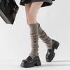 Knee High Long Foot Covers Foot Cover Pilates Yoga Knitted Socks Ballet Leg Warmers  Gym Fitness