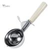 Puntos Plastic Kitchen Stainless Steel Fruit Mash Ice Cream Ball Scoop with Handle Tool