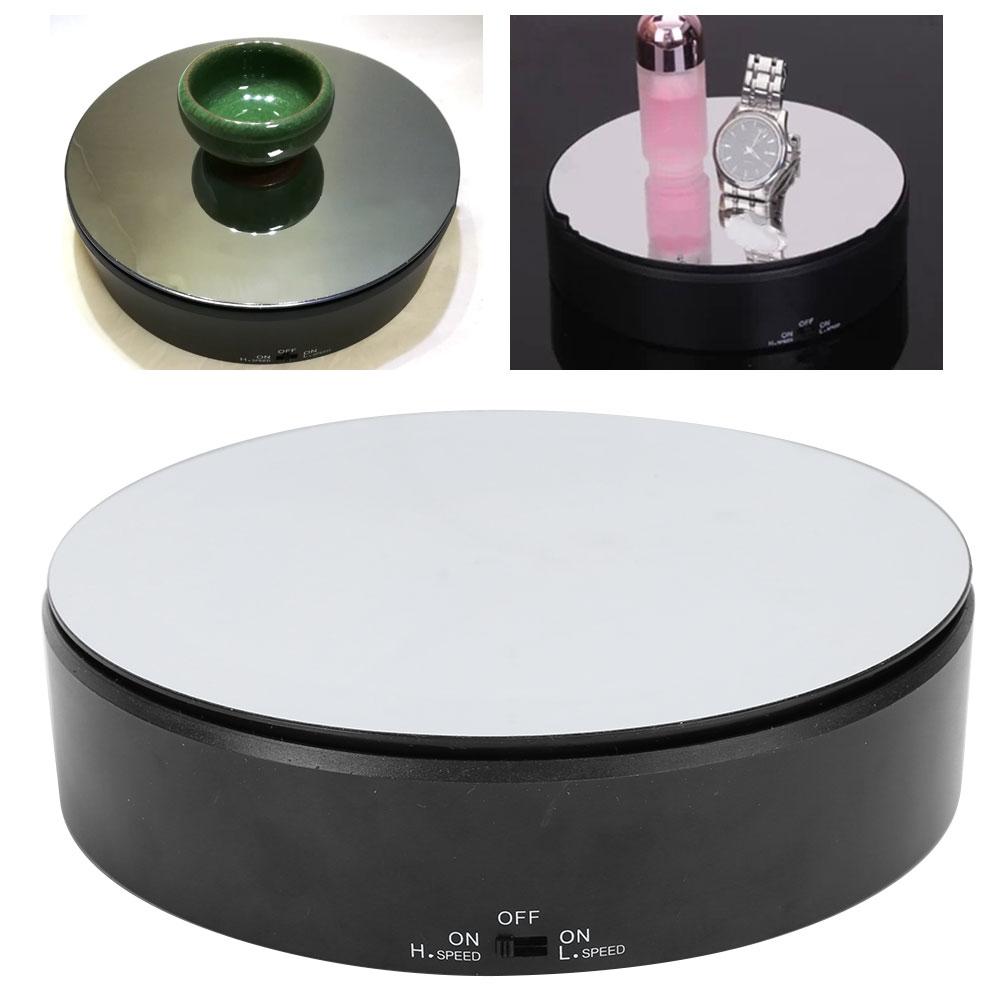 1KG Load Bearing 360 Degrees Rotating Turntable Solar Powered Display Stand for Jewelry