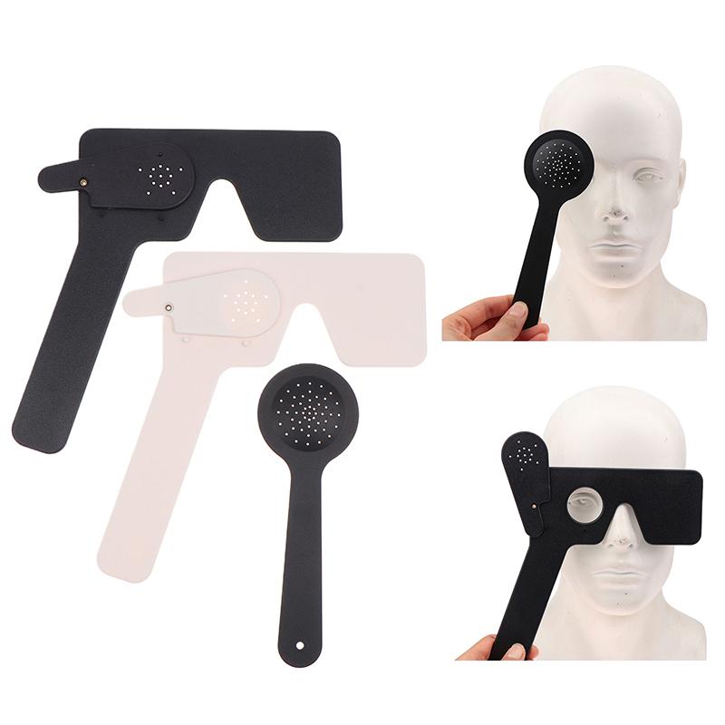 Окклюдер для глаз для проверки зрения и оптометрии, глазная ложка, линейка для коррекции зрения, мультипинольный окклюдер, глазная повязка