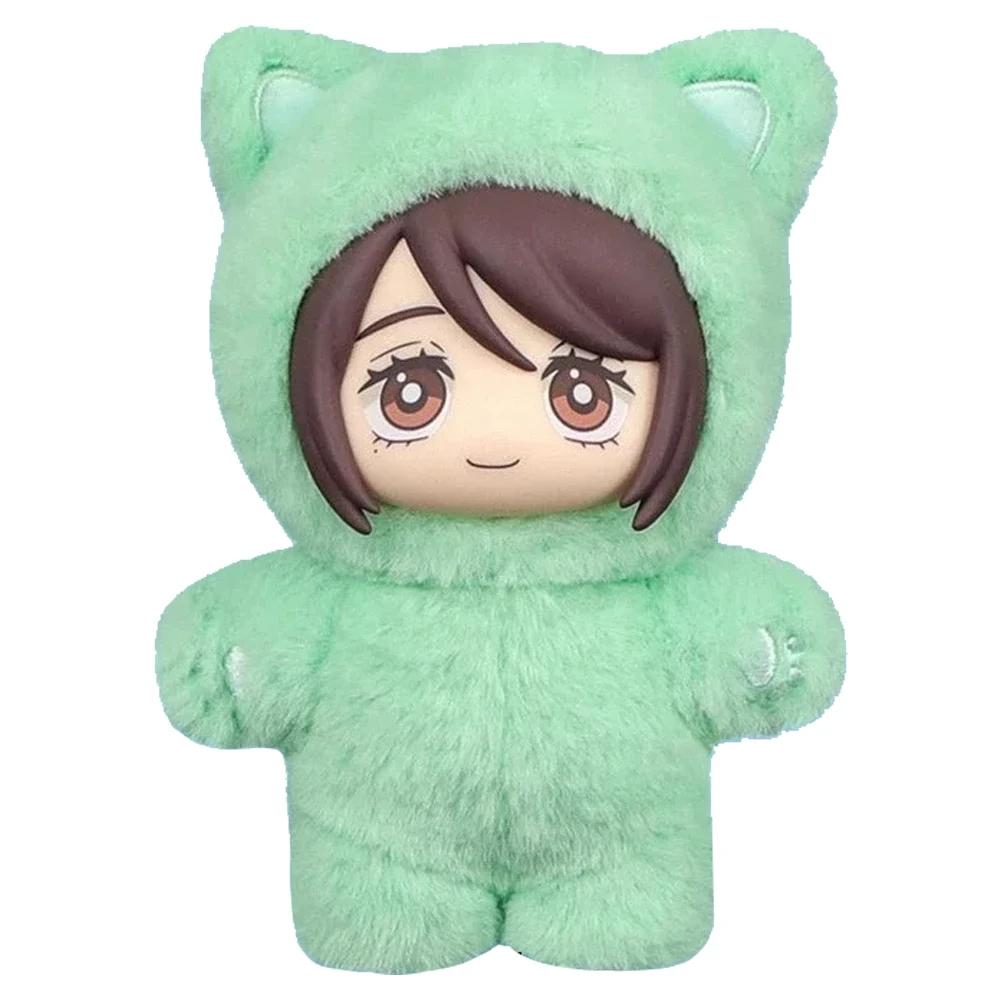 Hot Genuine Kawaii Jujutsu Kaisen 2 Cat Ear Plushie Series Blind Box Mystery Box Anime Toy Room Decoration Collect Festvial Gift