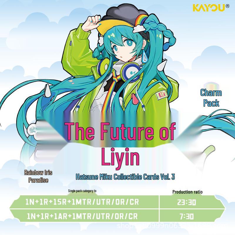 Карточная игра Hatsune Miku: Третья серия Радужный Рай Костюмированное шоу Коллекционные карты
