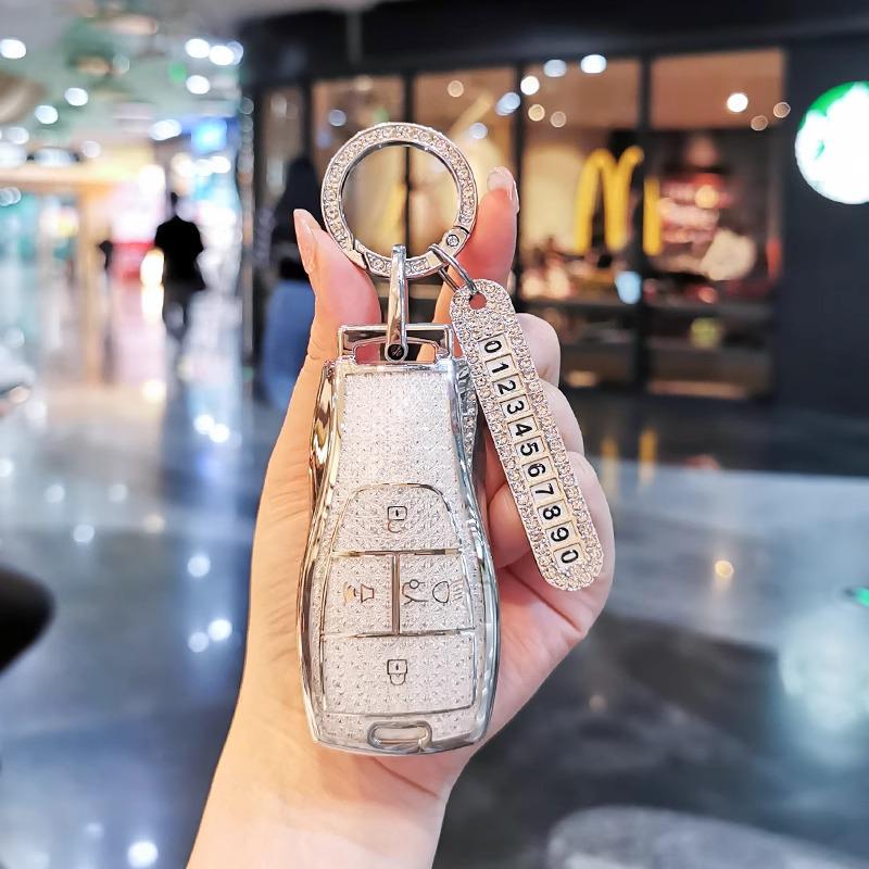 Beijing BJ40 Key Case for X7, BJ60/80/BJ30, and BAIC EU5 Plus/EU7 Senova D50 Shell Buckle Bag