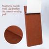 PU Leather Bill Book Waterproof Cash Book Fashion Bill Folder  Restaurant