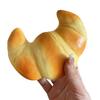 Сквиши Круассан Игрушка-антистресс Медленно поднимающаяся Липкая Игрушка для снятия стресса Супермягкая Еда Креативная Имитация Хлеба Игрушки против тревожности