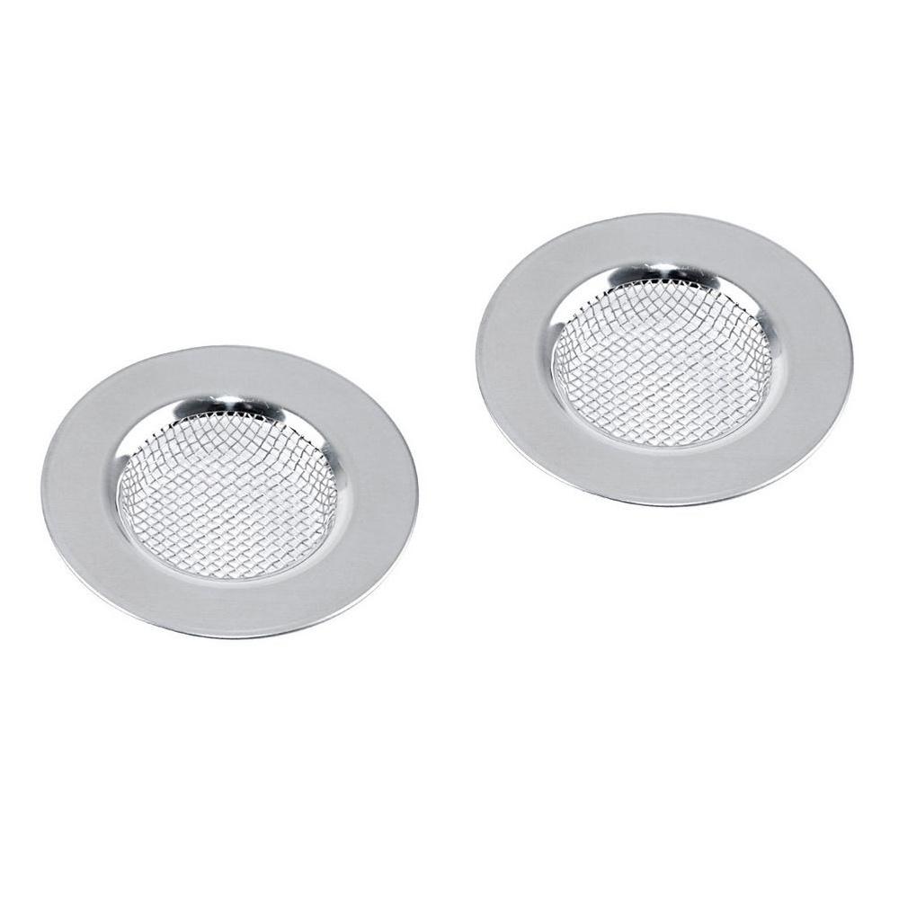 2x Kitchen Sink Strainer Drain Filter Set Strainers 6.5 cm
