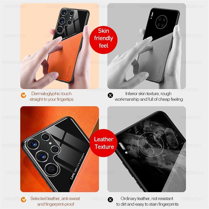 Противоударный чехол для Samsung Galaxy A15 A25 A35 A05 A05S A14 A24 A34 A54 A13 A33 A53 Защитный чехол Магнитный держатель Бизнес Полная защита Чехол