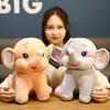 Hot New 40CM/55CM Plush Elephant With Cute Giant Ears Soft Stuffed Animals Dolls Sofa Furry Cushion For Kids Girls Holiday Gifts
