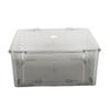 Cosmetic Storage Organizer Box Containers with Hinged Lid Dust Proof Large Capacity Space Saving