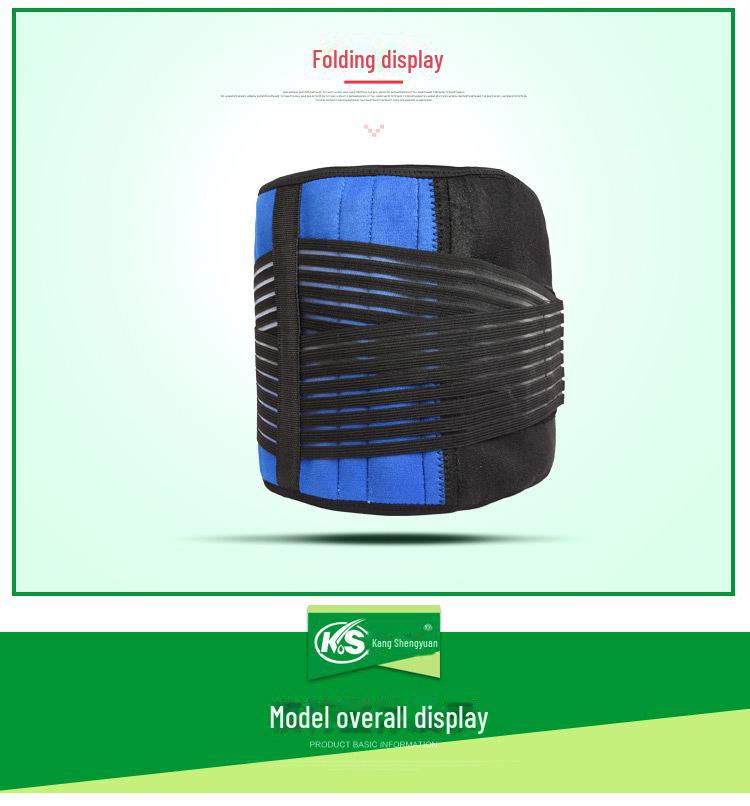 Неопреновый спортивный пояс для поддержки талии - регулируемый и теплый фитнес-пояс