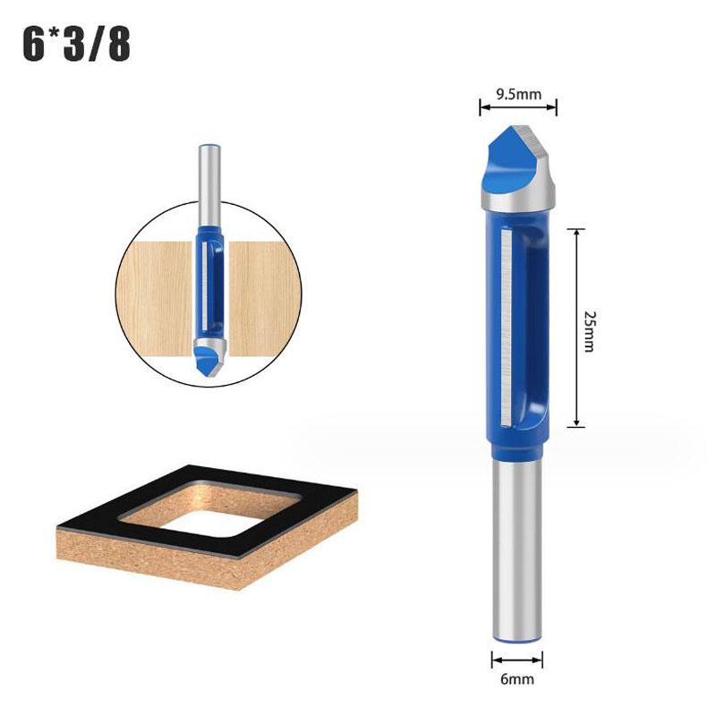 6mm 1/4inch Shank Router Bits Set Trimming Straight Round Corner Cove Box Milling Cutter Tungsten Carbide Woodworking Tools