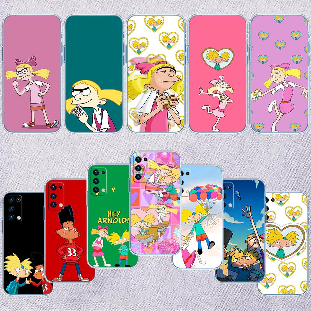 RP63 S-Special Hey A-Arnold Transparent Phone Case for Motorola Moto G7 G8 G9 G84 G85 G73 G24 G15 Z2 Play Power Plus