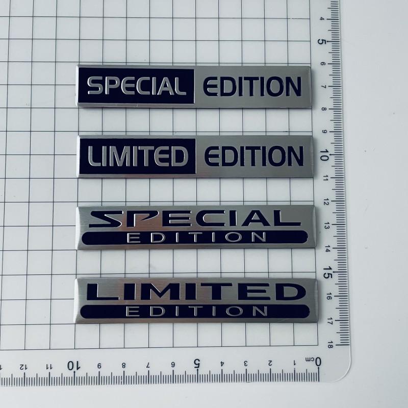 3D Металлический Алюминиевый Знак-Наклейка LIMITED EDITION Значок на Крыло Автомобиля Наклейка на Багажник Special EDITION Наклейка Аксессуары