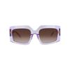 Солнцезащитные очки Just Cavalli Square Frame Acetate Sunglasses Shiny Transp.violet