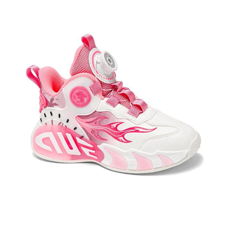 Дышащие кожаные кроссовки для девочек 2025 года для баскетбола и бега