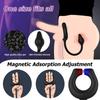 Magnetic Male Penis Cock Rings Vibrator Anal Sex Toy For Men Delay Ejaculation Cockring Prostate Massager Couples Ring Vibrators