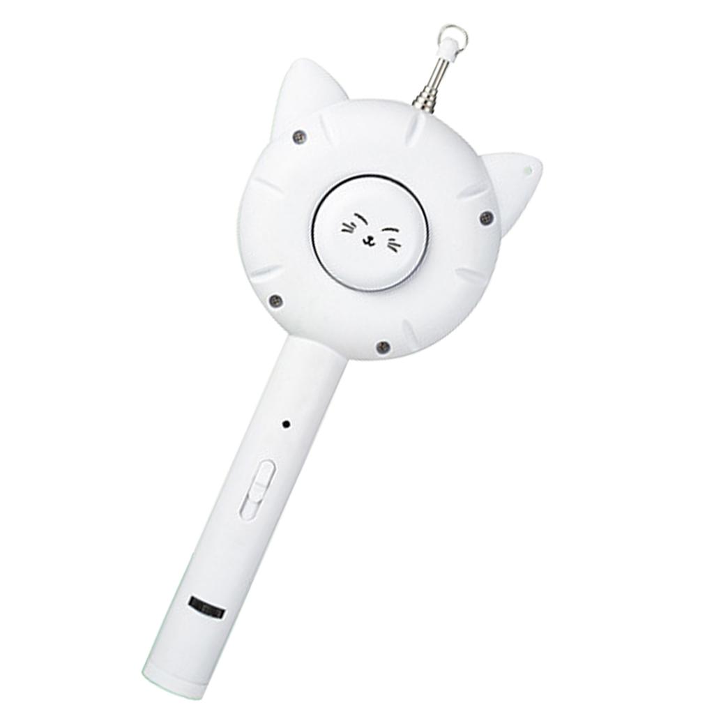 Cat Teaser Toys Laser Teaser Stick Feather Bell Pet Comb Cat Toys Retractable Teaser Stick