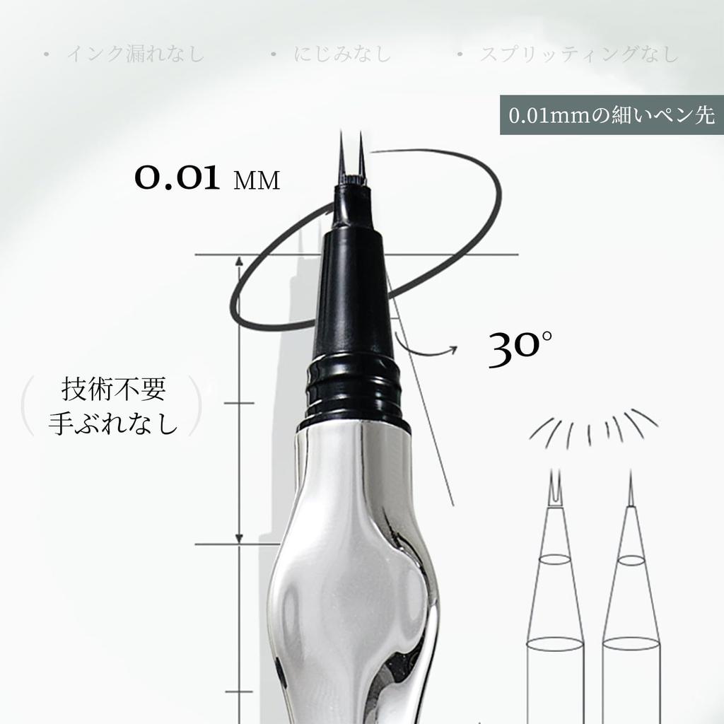 SWEET NIGHT Карандаш для бровей Двойной крестообразный карандаш для бровей Карандаш для бровей для рисования Естественные брови Гладкий рисунок Ощущение ясности Простота в использовании для начинающих 0,1 мм