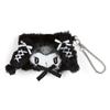 Sanrio Kuromi Pass Card Case Mello 542636 Face-shaped & (Moonlit Kuro)
