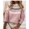 Women's Fashion Casual Fall Winter Long Sleeve O-Neck Sweaters