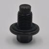 Oil Drain Plug Screw Black M14x1.5mm Metal Sump Pan Bolt Car Maintenance for Ford KA Fusion C-max