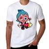 Сорбет Акула Печенье Cookie Run Kingdom Футболка Повседневная Дышащая Топ с коротким рукавом
