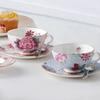 Wedgwood Azalea Teacup and Saucer Set