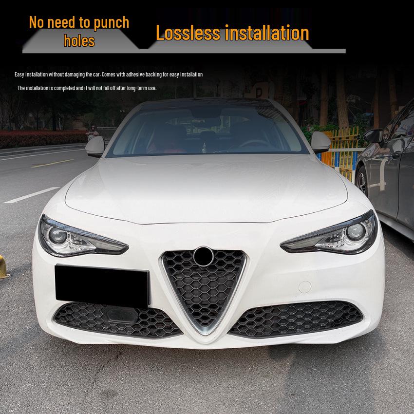 Накладки на фары "Брови" для Alfa Romeo Giulietta Giulia 2015+ Внешний тюнинг