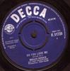 7-дюймовая пластинка BRIAN POOLE  THE TREMELOES  Do You Love Me F11739 Decca 1963 UK Rock Б/у