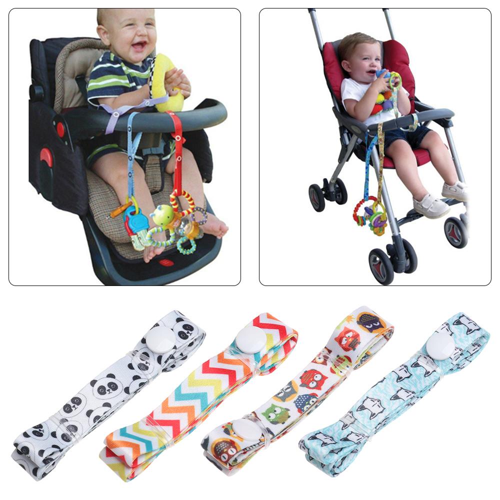 Strap Holder Hangers Baby Cup Holder Stroller Accessories Bind Belt Anti-lost Chain Fixing Strap