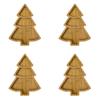 Tree Appetizer Platter Candy Snack Dessert Serving Dish Christmas Tree Tray Plate for Food Appetizers Desserts Snacks Sushi
