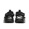 Anta Icing Thick Sole Height Increasing Beach Sandals Men Sandals Black White 912428504-5