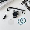 Новый держатель для ремня Free Hands Magnetic Magsafe Clip Mount Backpack Mobile Phone Clip Holder Hook Spring Rope Unisex Universal