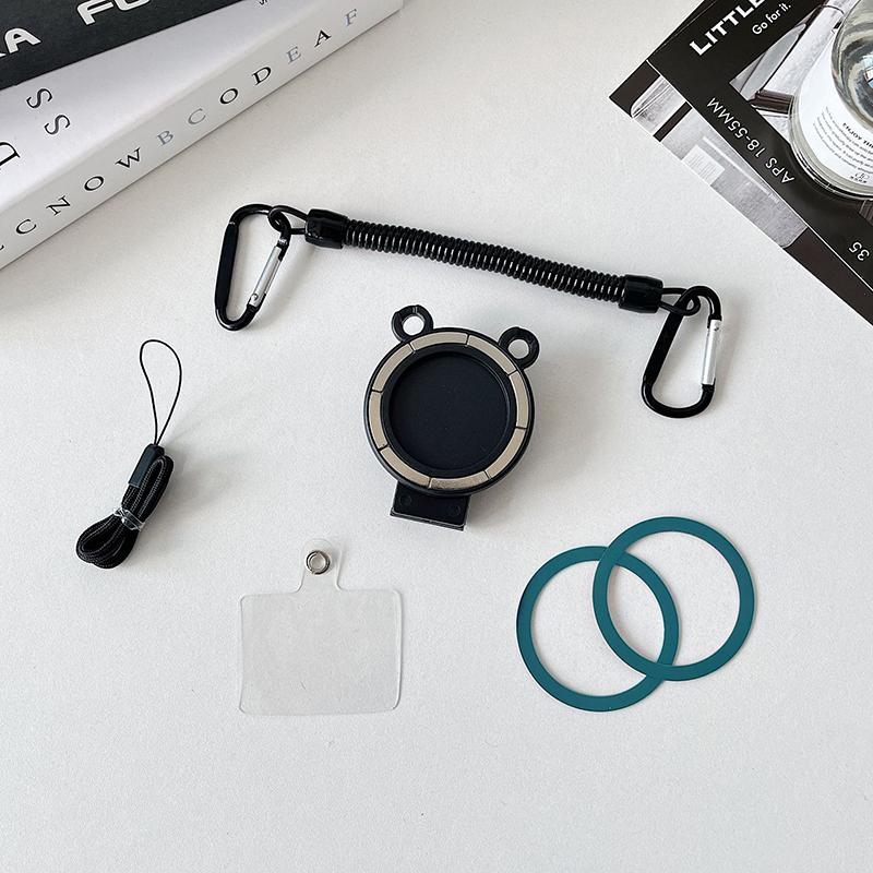Новый держатель для ремня Free Hands Magnetic Magsafe Clip Mount Backpack Mobile Phone Clip Holder Hook Spring Rope Unisex Universal