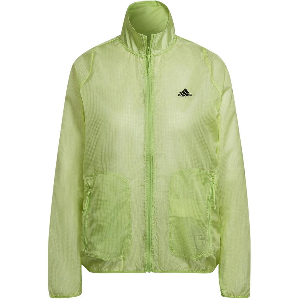 adidas Ri 3B Ветрозащитная куртка с логотипом Повседневная спортивная куртка женская зеленая HC7974