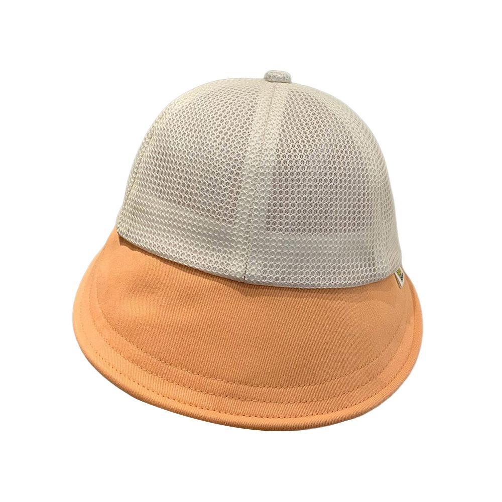 Adjustable Strap Baby Baseball Cap Hollow Peaked Visor Cap Fashion Panama Hat Summer