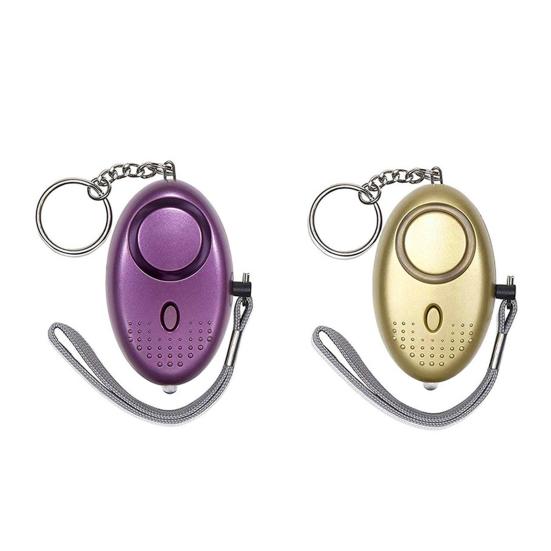 Мини-сигнализация самозащиты 130 дБ громкая портативная самозвуковая SOS аварийная сигнализация