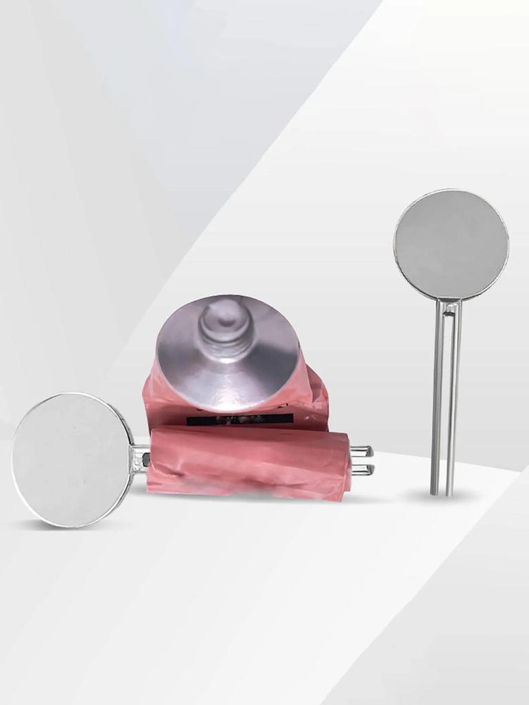 1 шт.-Металлический выдавливатель зубной пасты для ванной из нержавеющей стали, универсальный роликовый ключ для тюбиков с кремом, краской, инструмент для выдавливания