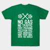Unisex Fashion TShirt No Gas No Traffic Save The World Print TShirt Plus Size XS-6XL T-Shirt 100%Cotton Tops O Neck Short Sleeve Tees