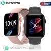 41mm Women Smart Watch Series 7 Dt7 Mini Bluetooth Call Smartwatch Men Full Screen Ip68 Waterproof Sport Watches For Android Ios