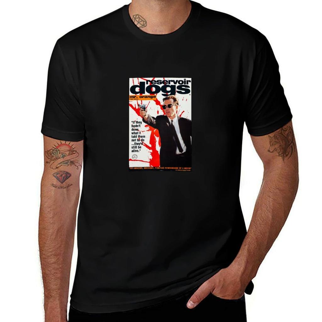 Reservoir Dogs Poster Tshirt Festive Simple Tshirt