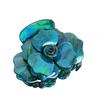 Womens Chic Hair Claw Clip With Beautiful Rose Accents In Elegant Spring Colors 2025 For