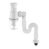 1 Set Sink Drain Pipe Easy Installation Odor Resistant Universal Sewer Pipe Kit for Bathroom Home Kitchen