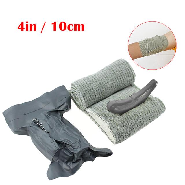 Израильский комплект для лечения травм, компрессионный жгут для экстренной помощи, стерильный рулонный бинт, высокоэластичная первая помощь на открытом воздухе