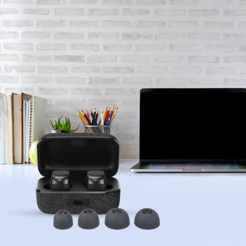 Silicone Ear Tips for 3 True Wireless Earbuds Eartips Tips Headphones Earplugs