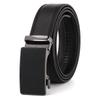 PULO Alloy Automatic Buckle Fashionable Men's Genuine Leather Belt High-end Simple Belt