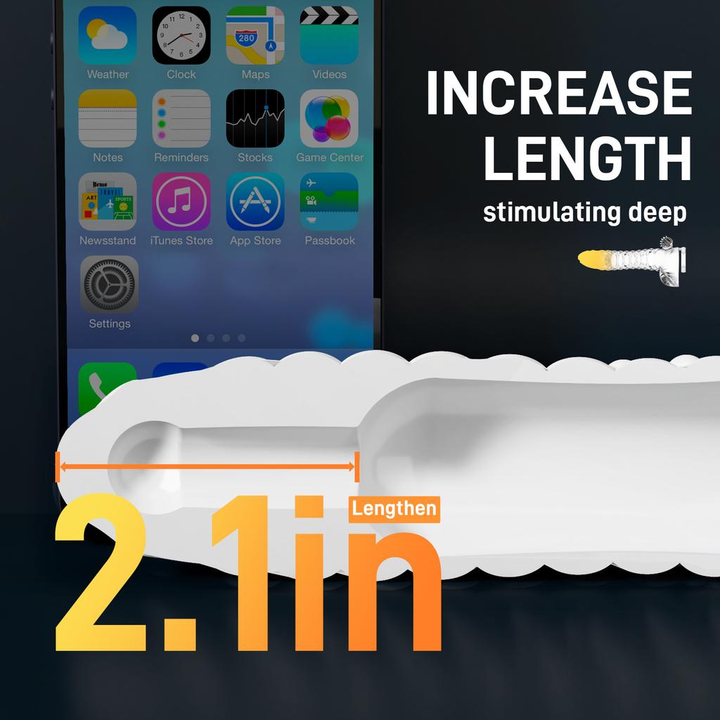 Новый беспроводной 20-скоростной вибрирующий массажер для увеличения пениса, тренажер для мужской задержки эякуляции, секс-игрушки для пары, флирт, игры для взрослых