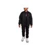 Jordan Letter Logo Printed Warm Jacket Kids Jackets Black HA5114-005