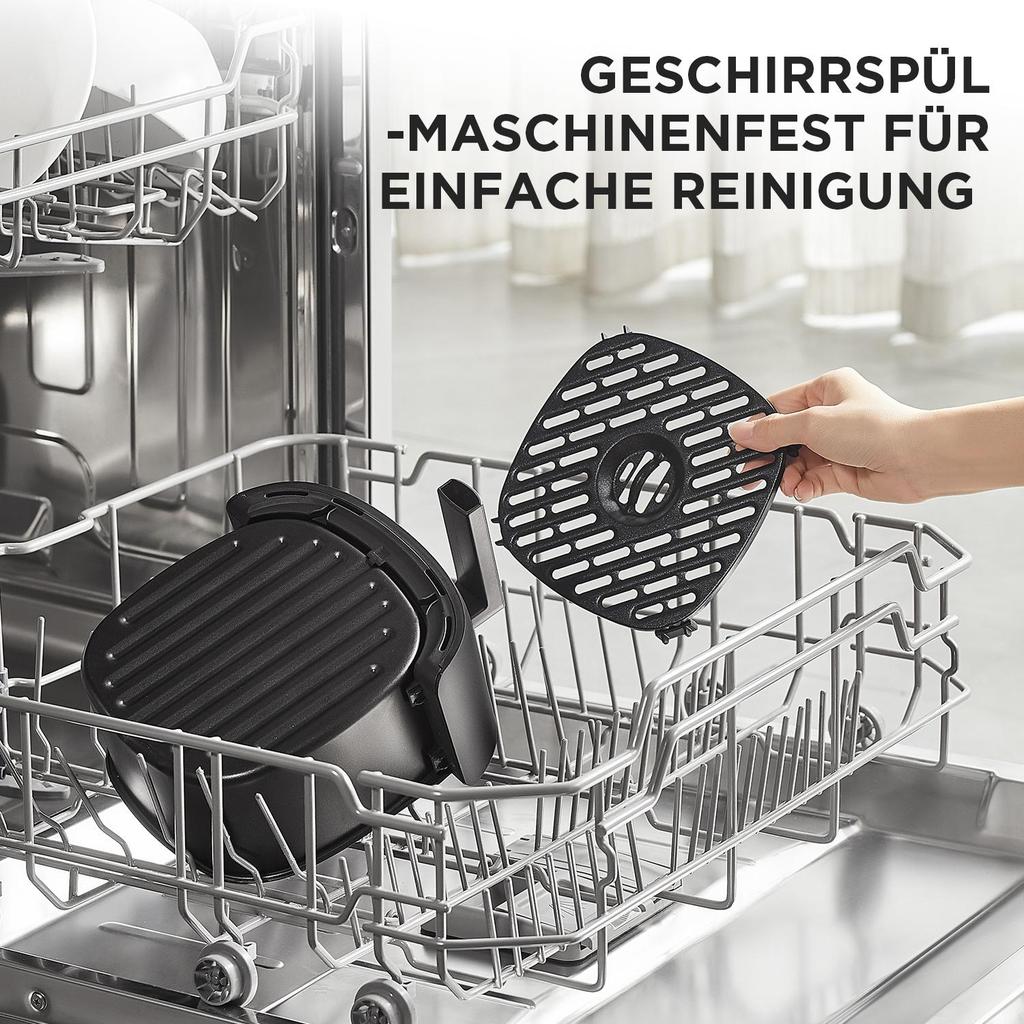 Фритюрница Midea Hot Air Fryer 2L, функция автоматического отключения, без масла