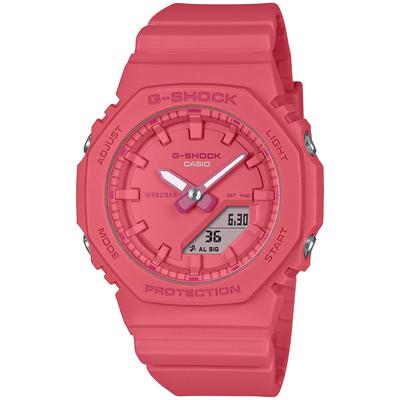Женские часы G-SHOCK, среднего размера, биопластик, розовые, официальная модель Японии GMA-P2100-4AJF